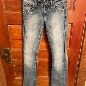 Tin Haul Women's Faded Blue Bootcut Jeans